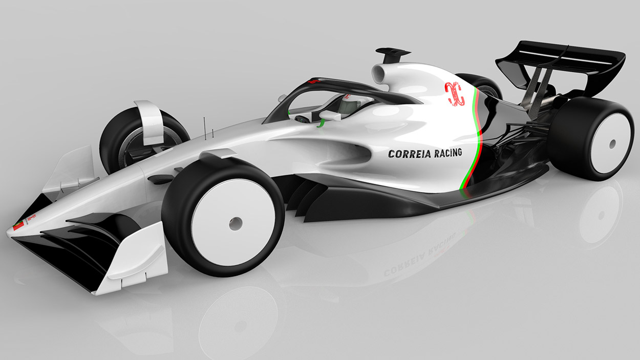 Correia Racing F1 car design